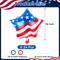 24-Piece 4th of July Balloons – 18-Inch American Flag Star Foil Balloons with Ribbons & Straw for Independence Day, Memorial Day & Patriotic Party Decorations